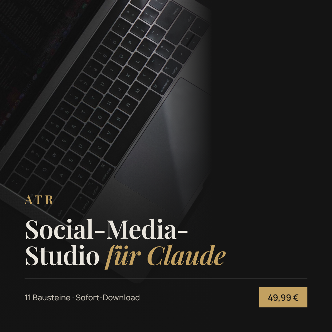ATR Social-Media-Studio für Claude